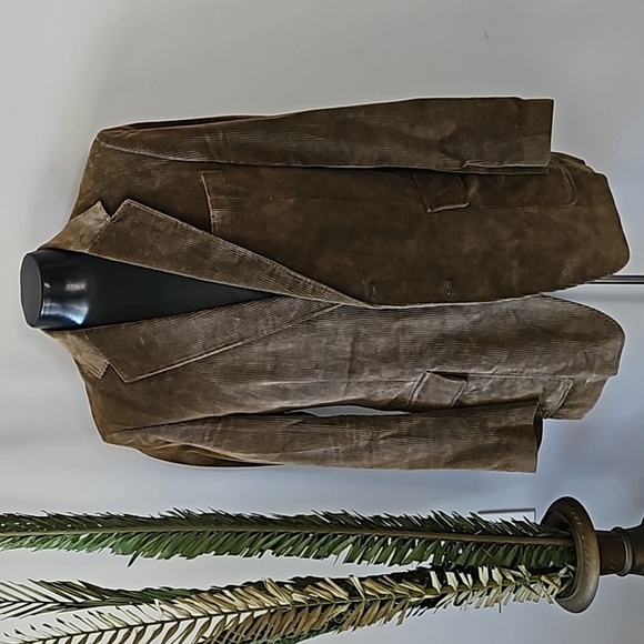 Vintage 911 Collection Olive Green Corduroy Blazer-please read full description - Picture 2 of 12
